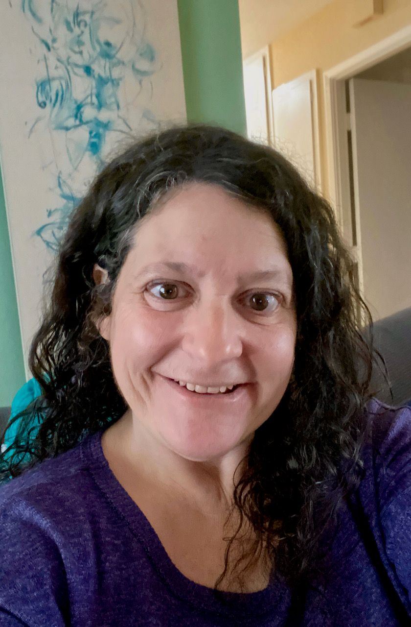 Portrait of Sheri Wilson, smiling